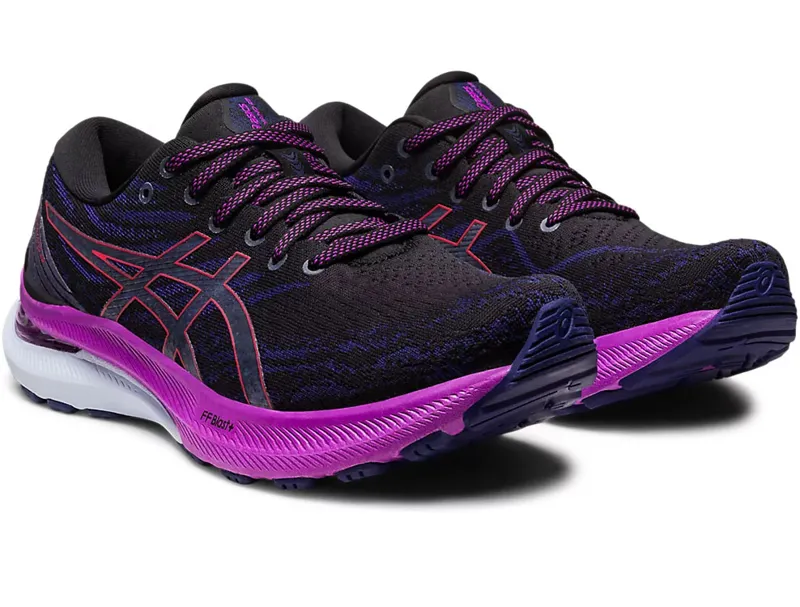 Asics Women's GEL-KAYANO 29 Black/Red Alert-2